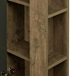 Акватон Шкаф подвесной Терра 35 дуб кантри/антрацит – фотография-3